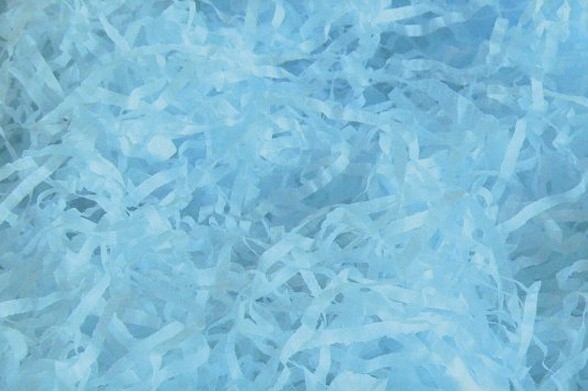 Pale Blue Shredded Tissue Paper Image 3